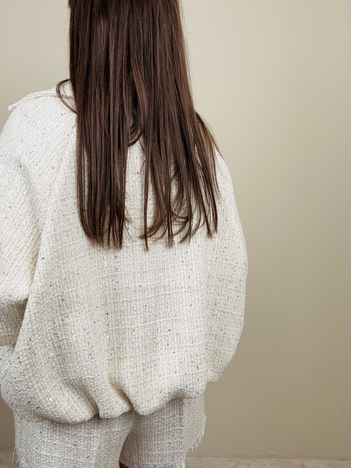 Bomber in tessuto chanel