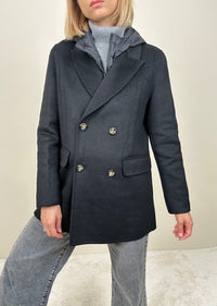Cappotto col gilet staccabile (più colori