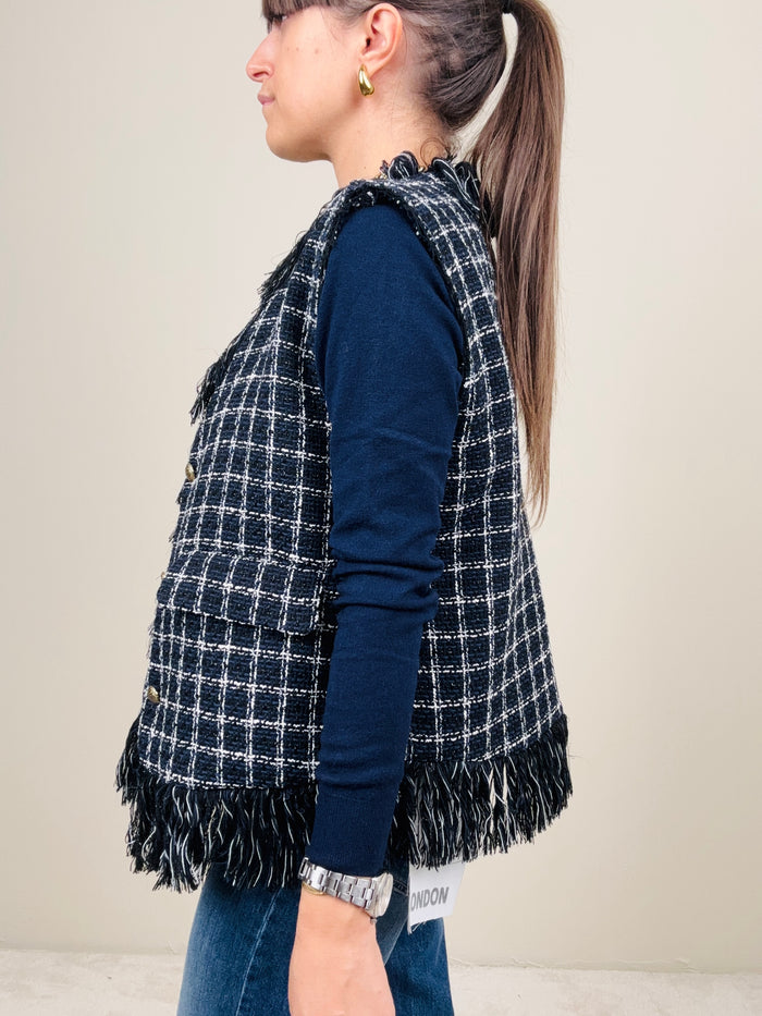 Gilet Paris blu
