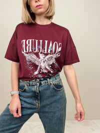 T-shirt bordeaux Soallure