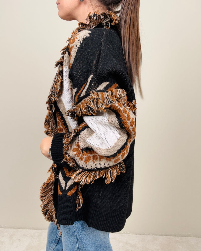 Cardigan rombi (più colori)