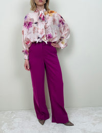 Pantalone ciclamino