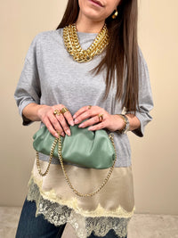 T-shirt con pizzo