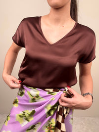 Blusa ciocco scollo a V