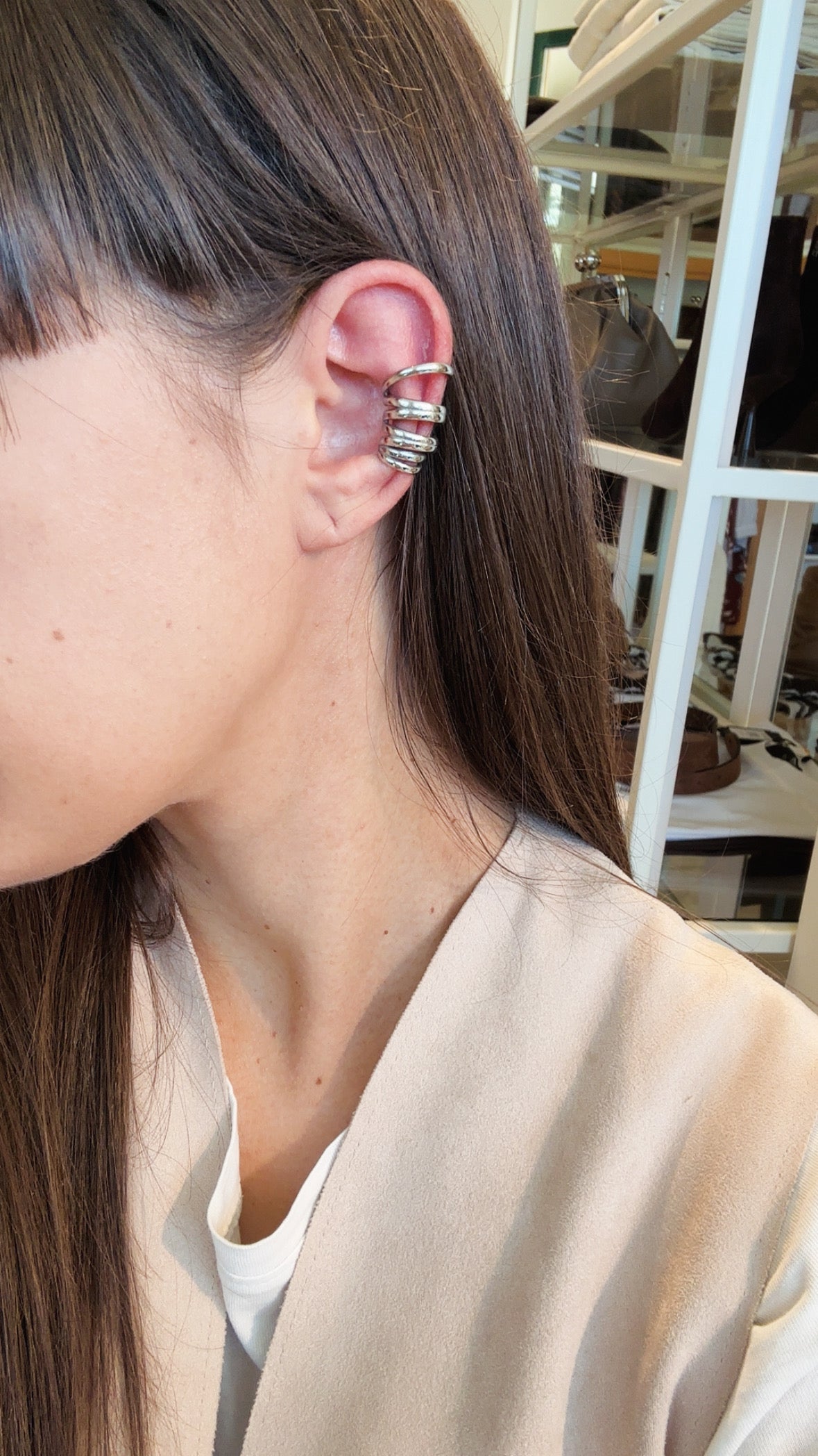 Earcuff argento (più modelli)