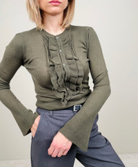 Maglioncino sottile a costine (più colori)