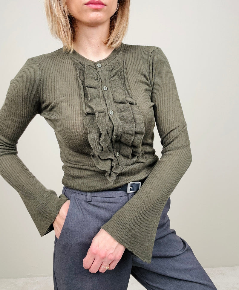 Maglioncino sottile a costine (più colori)