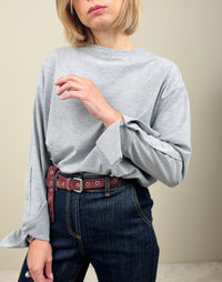 T-shirt con polso alto (più colori)