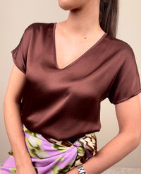 Blusa ciocco scollo a V