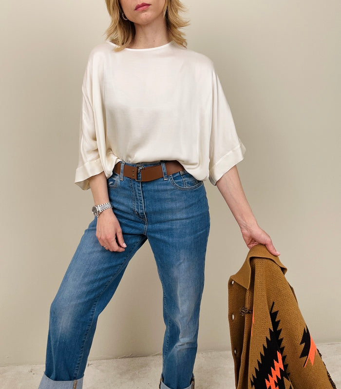 Blusa in viscosa