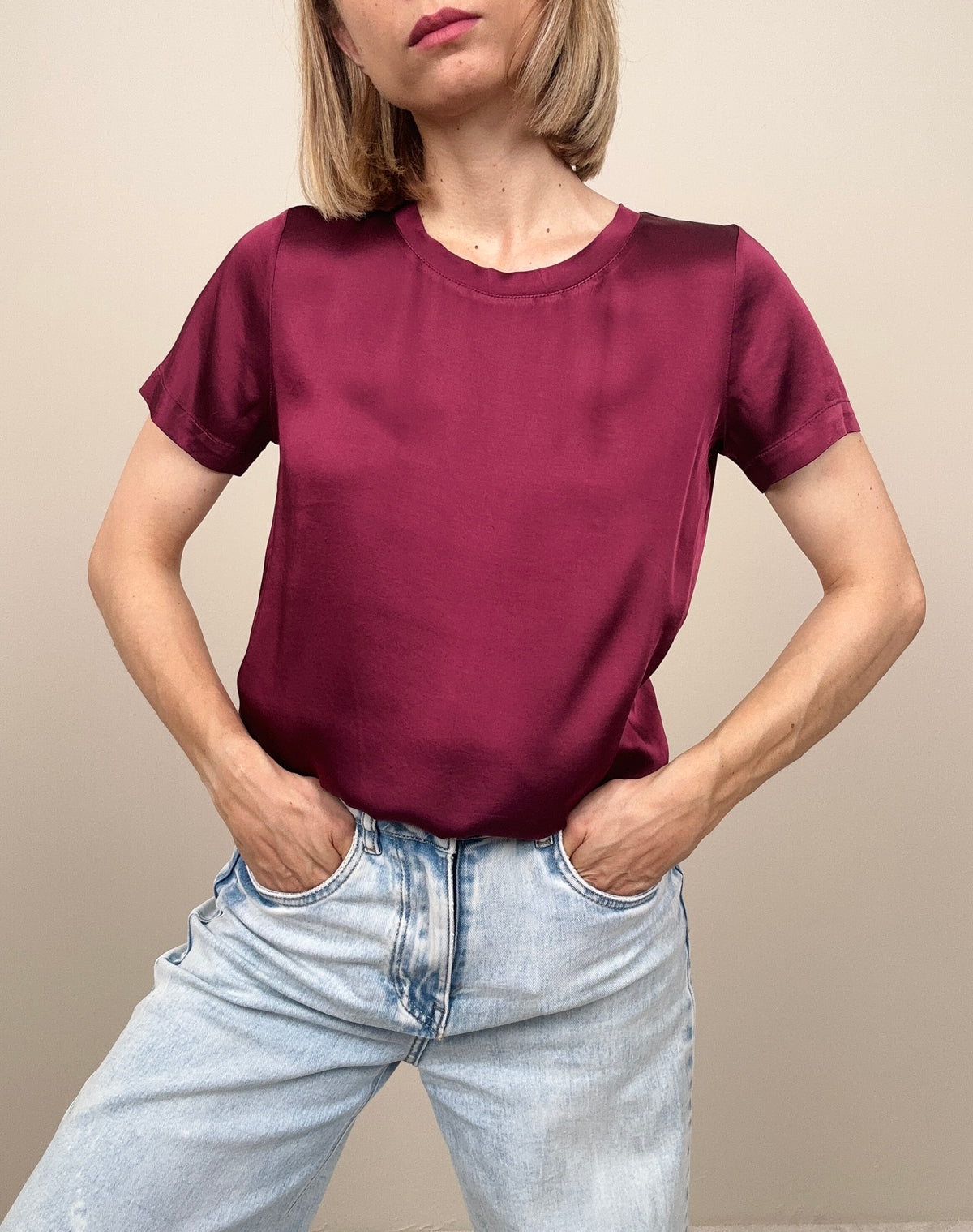 T-shirt in viscosa (più colori)