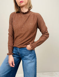 Sottogiacca ruches lurex