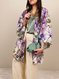 Kimono Flora lilla