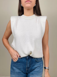 Gilet misto lana