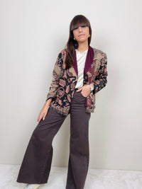 Kimono Sveva bordeaux