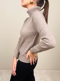 Dolcevita sabbia in lana merino