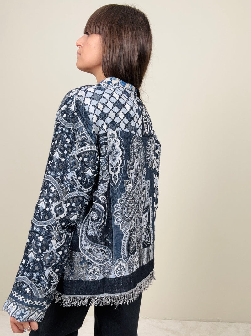 Kimono Sveva blu