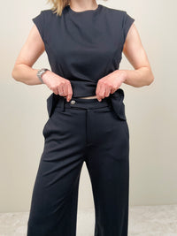 Pantalone nero punto milano