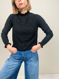 Sottogiacca ruches lurex