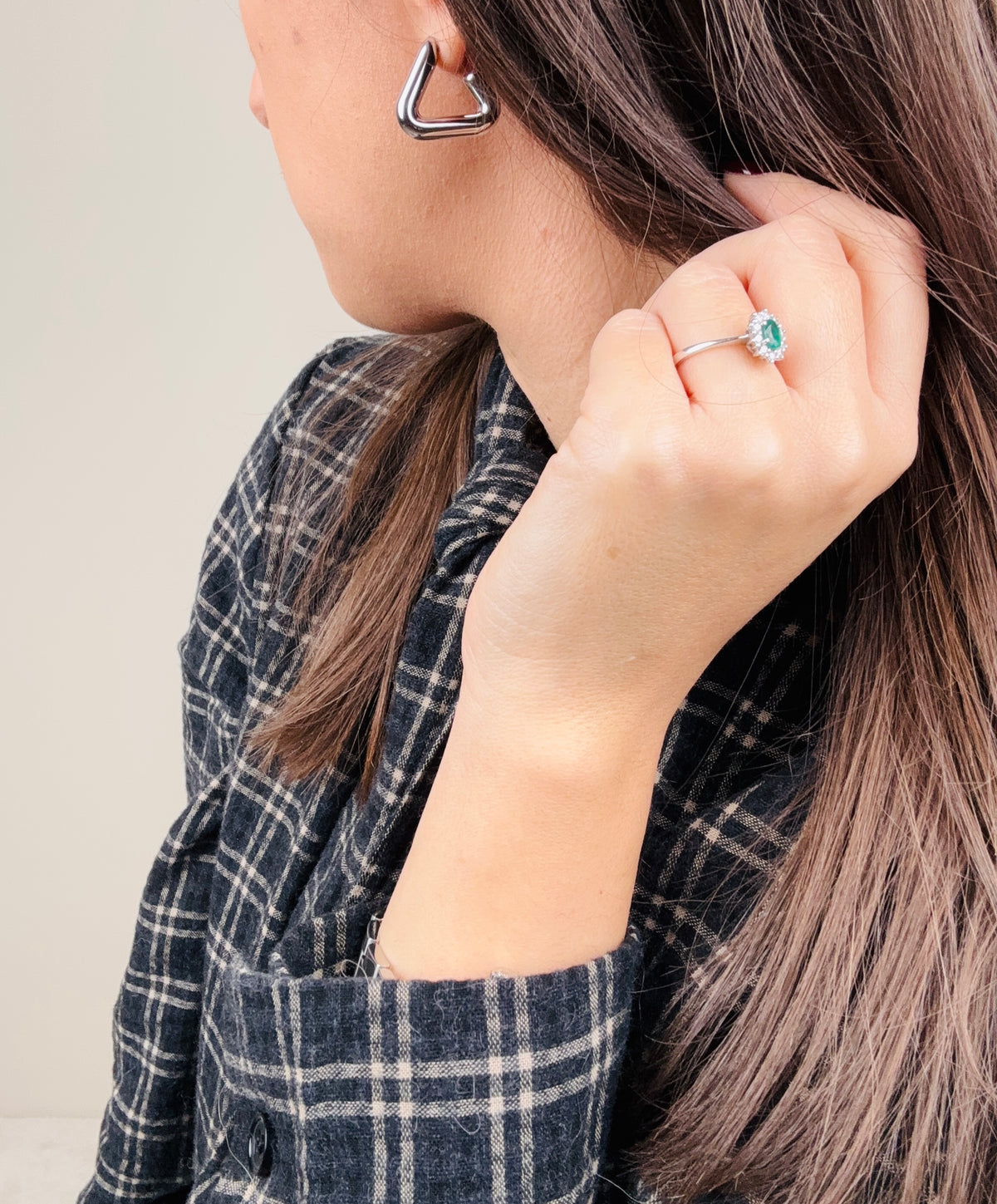 Orecchini triangolo (più colori)