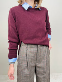 Maglioncino girocollo 100%lana