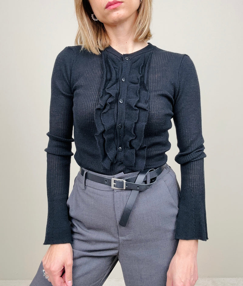 Maglioncino sottile a costine (più colori)