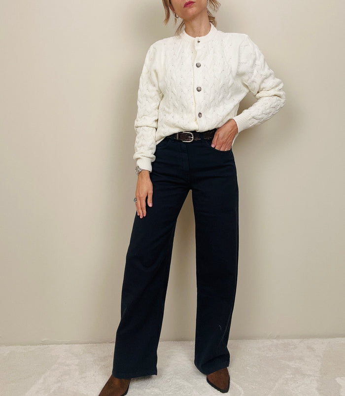 Jeans blu navy