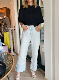 Jeans Alessia Santi con balzone