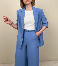 Giacca completo celeste