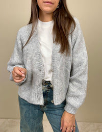 Cardigan bottoni gioiello (più colori)