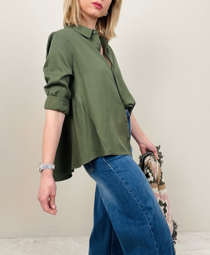 Camicia Milano verde