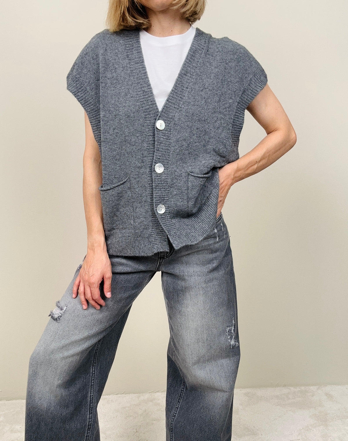 Gilet in maglia (più colori)