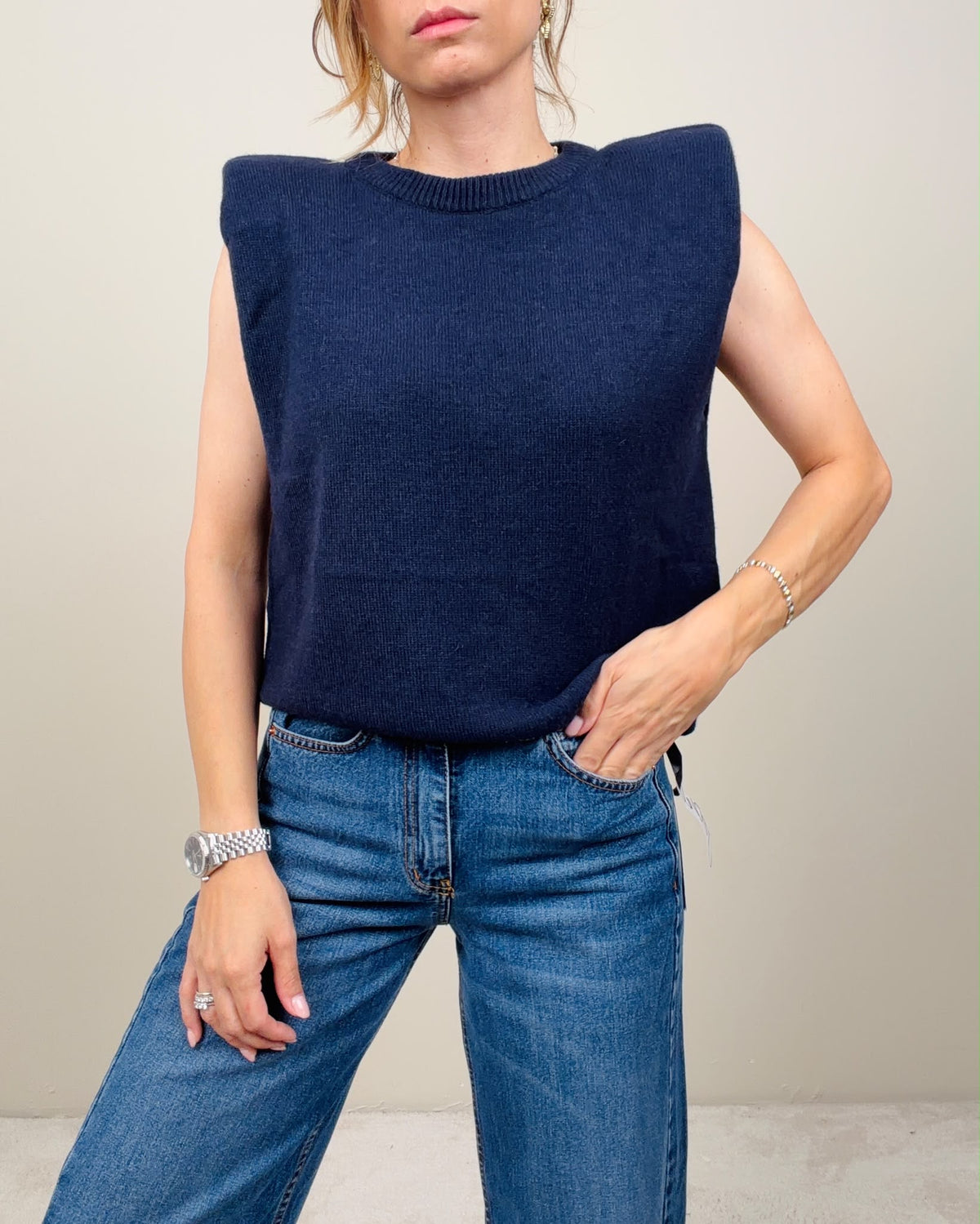 Gilet con spalle rinforzate (più colori)