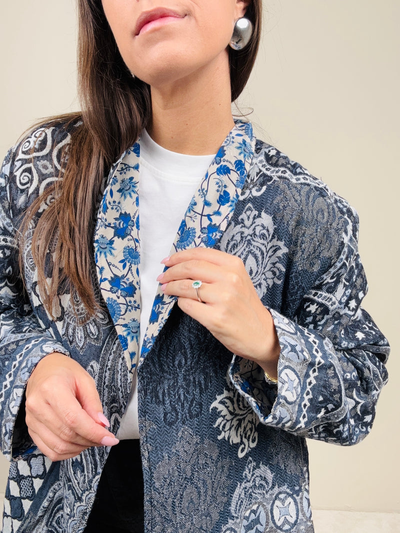 Kimono Sveva blu