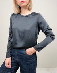 Camicia viscosa manica lunga (più colori)