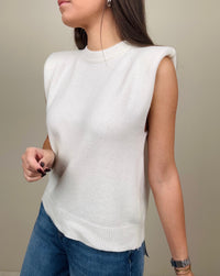 Gilet misto lana