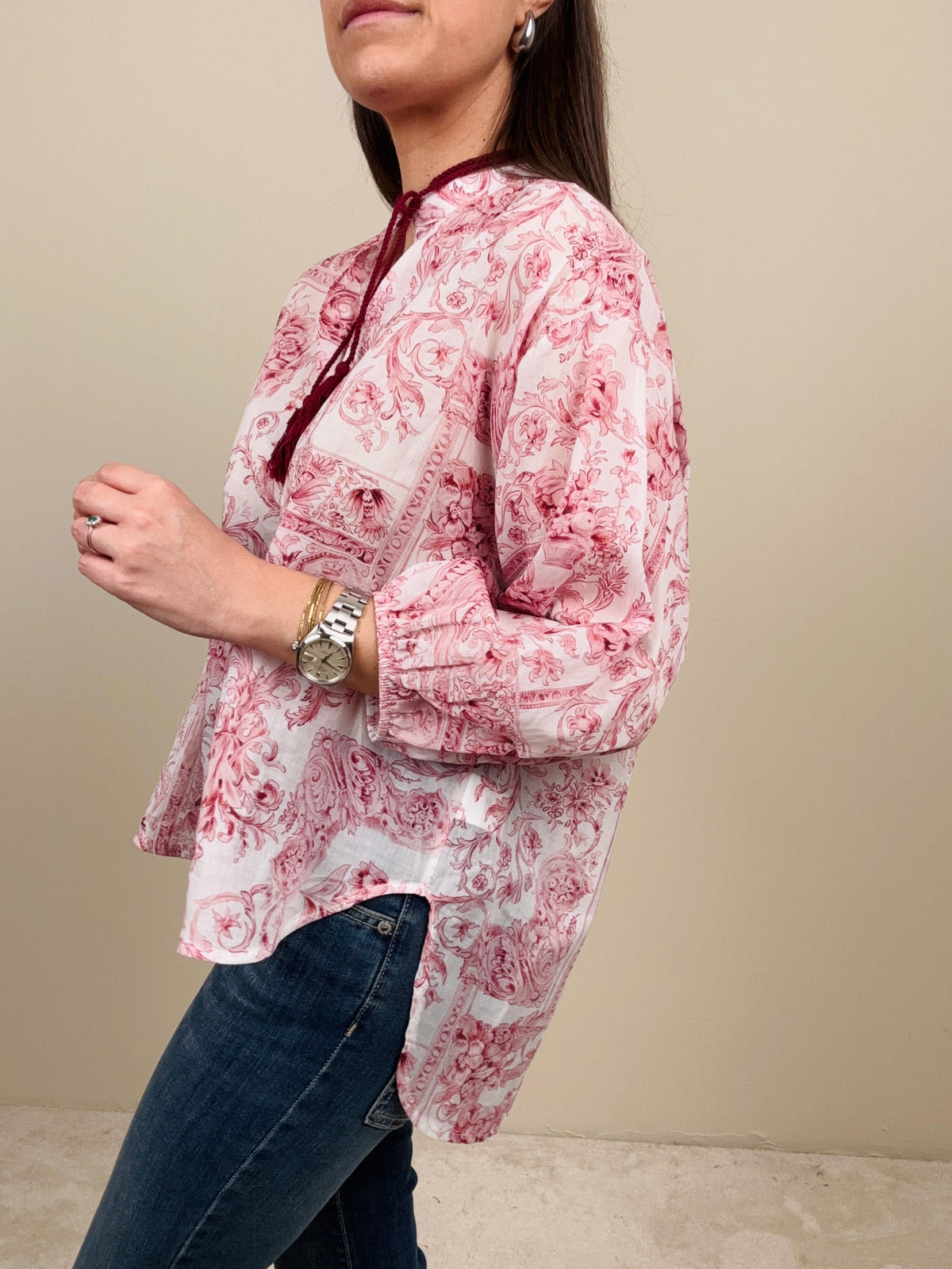 Camicia maiolica