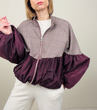 Bomber in fantasia bordeaux
