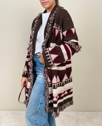 Cardigan dettagli pink