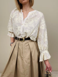 Camicia con ricami