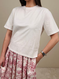T-shirt spacchetti burro