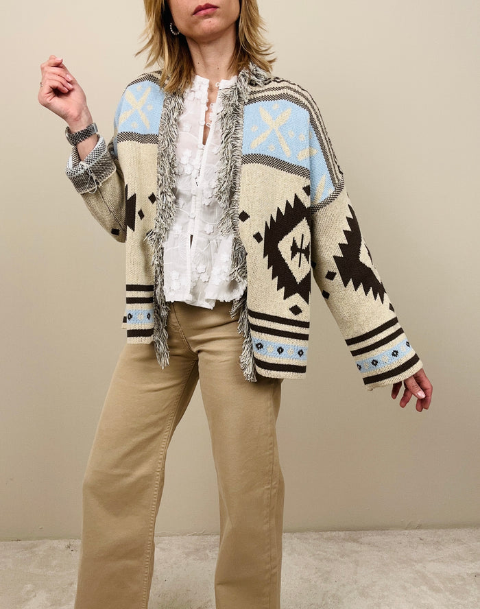 Cardigan Maya corto