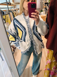 Cardigan rombi (più colori)