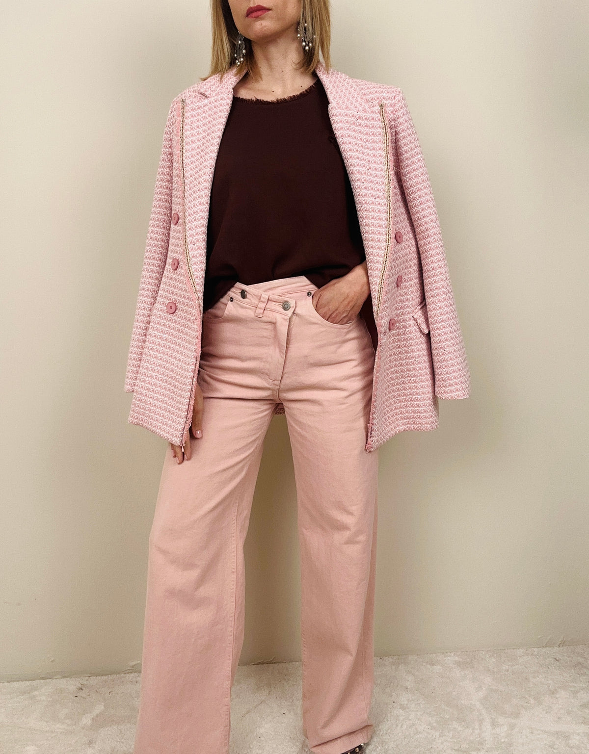 Giacca tessuto chanel (più colori)