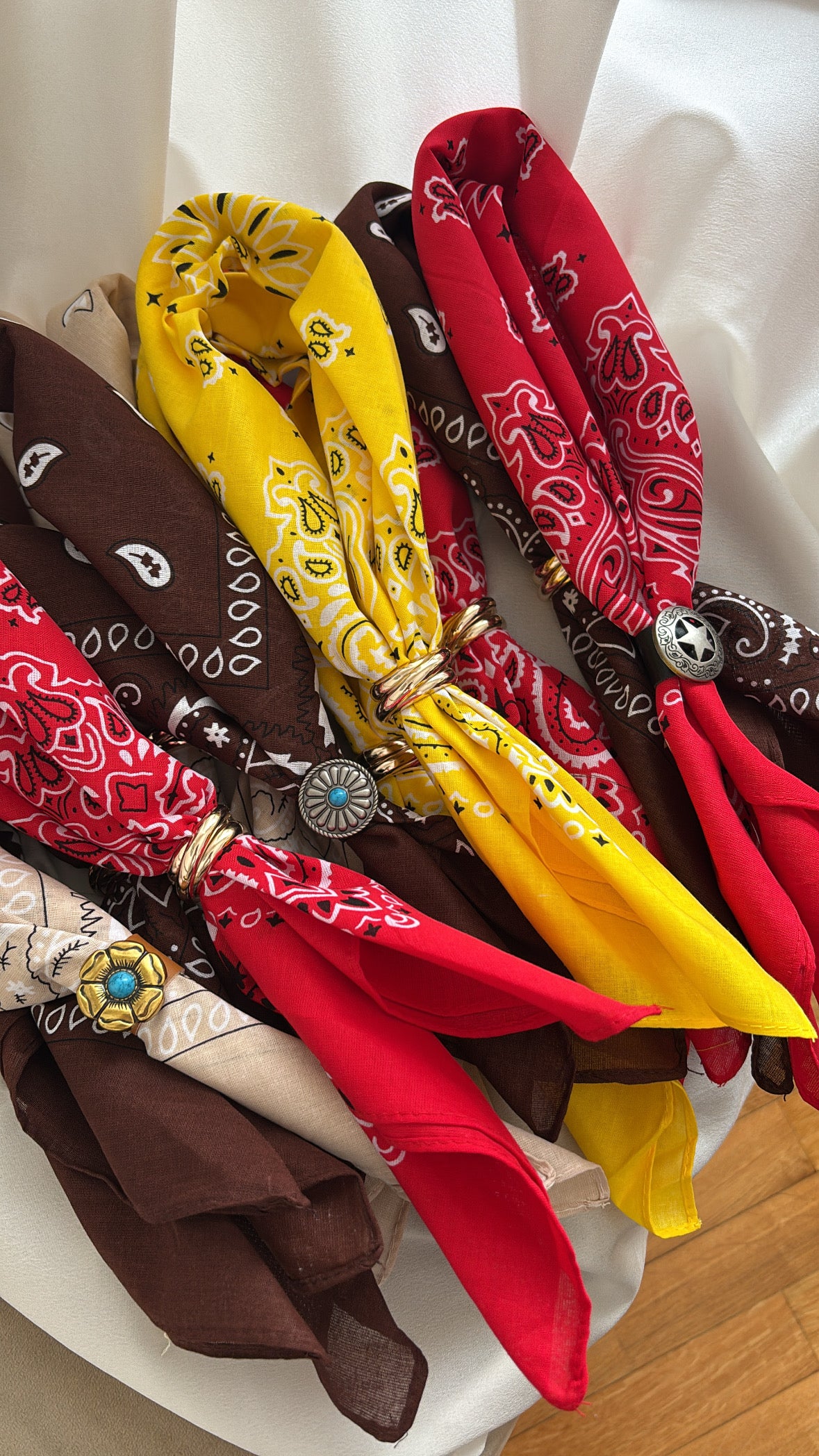 Bandane in cotone (più colori)