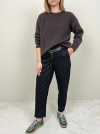 Pantalone basic nero