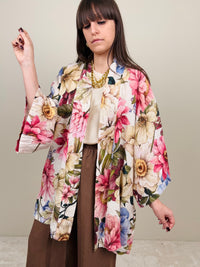 Kimono Flora rosa