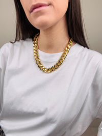 Collana catena piatta