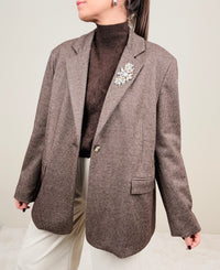 Blazer over con cintura