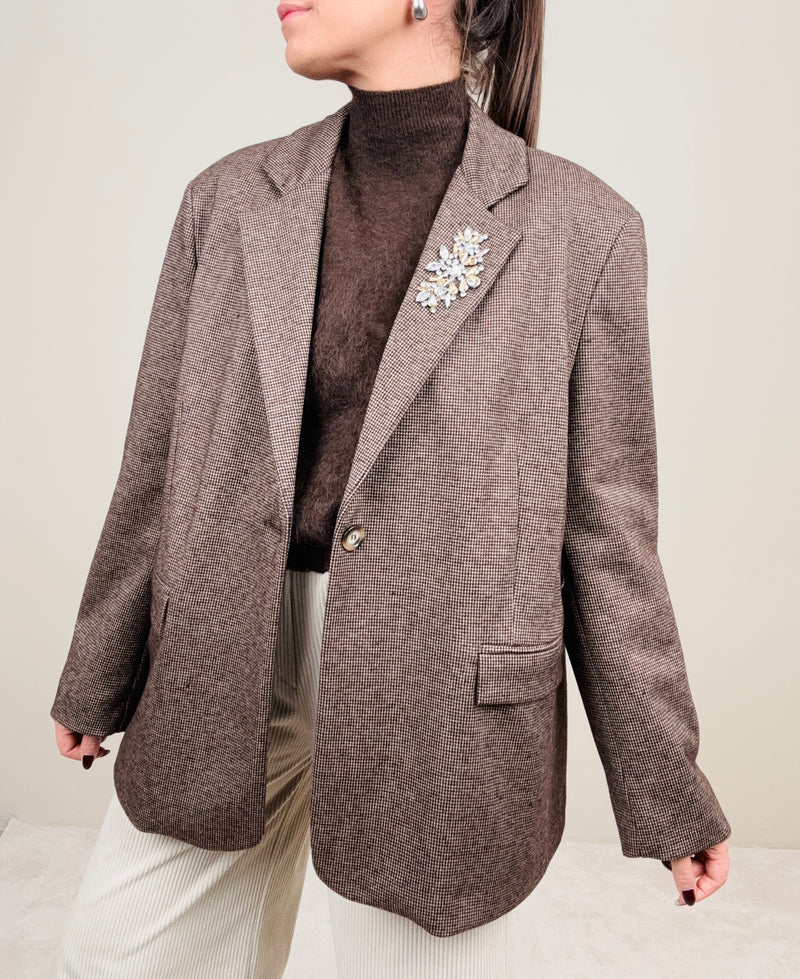 Blazer over con cintura